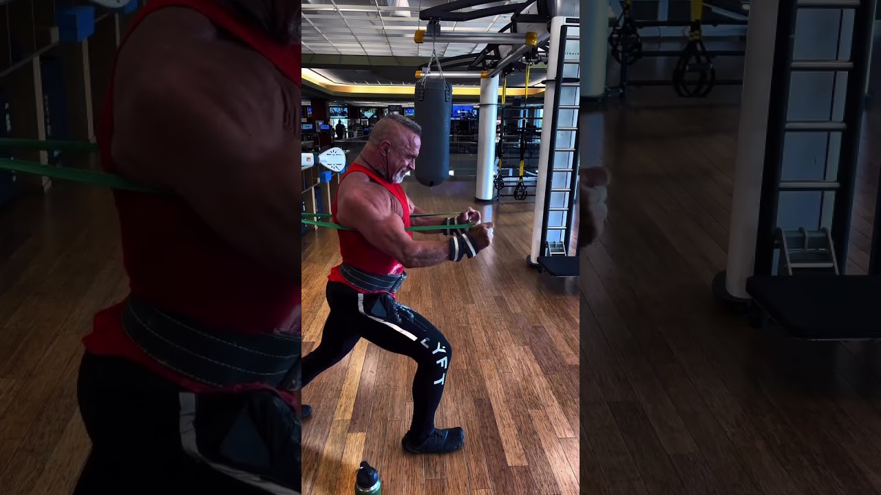 Resistance bands are a great way to finish off your chest workout with a good pump
