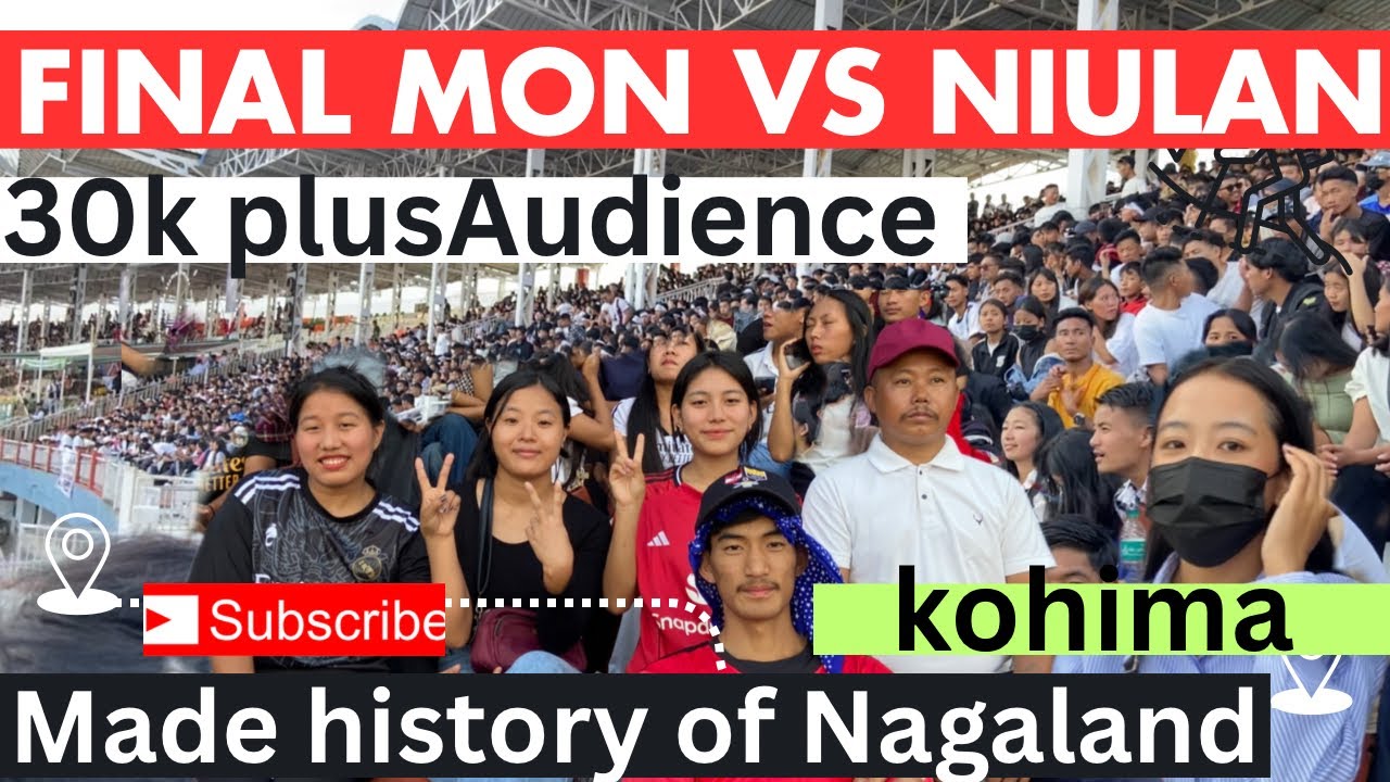 Visiting the Grand Final | T. Ao Trophy 2025 | Mon vs Niuland”#kohima #nagaland #konyak #sumi #final