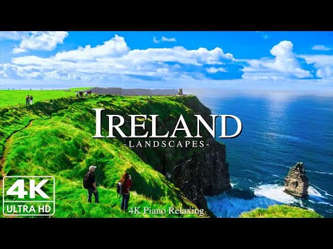 Ireland Relaxing Music With Beautiful Natural Landscape