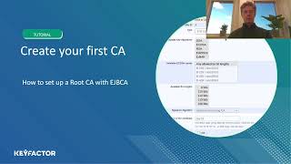 Create Root Certificate Authority (Root CA) in EJBCA screenshot 4
