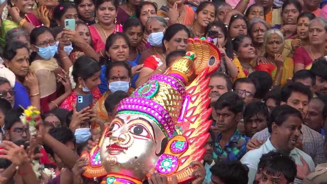 Vellore Gudiyatham Gangai Amman Thiruvizha 15-5-2022 Part 5