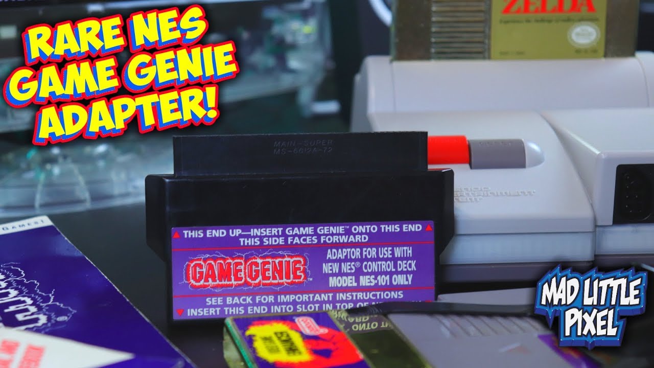 The Rarest Nintendo Item I Own An Expensive Game Genie Adapter Youtube