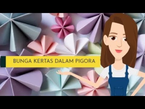  HIASAN  BUNGA KERTAS  YouTube