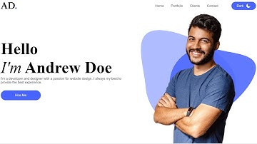 How To Make A Website With Dark Mode Theme Using HTML CSS And JS