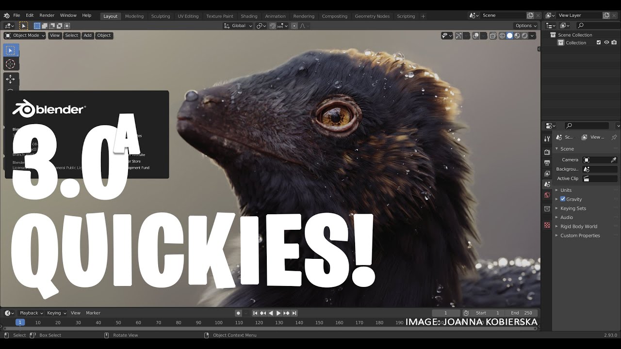 Blender 3.0 ALPHA Quick Updates! YouTube