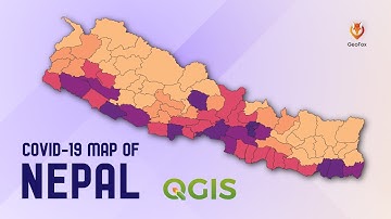 How To Create A Covid-19 Map Using QGIS || Create A Corona Virus Map In QGIS || #Covid #GeoFox