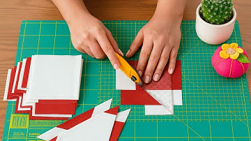 Just 2 Color!! A brand‑new technique turns one simple piece of fabric into a stunning quilt ✨