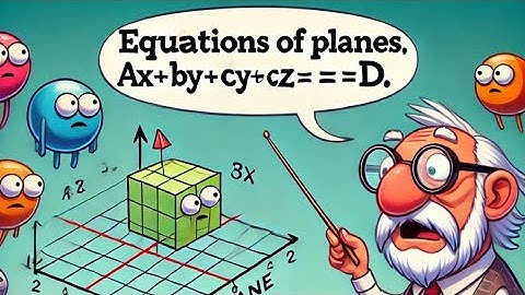 VCE Specialist Maths 3&4: Equations of Planes (Lect. 28/95)