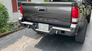 Review: 4x4 PRO Series Body Armor Rear Bumper on 3rd Gen. Tacoma