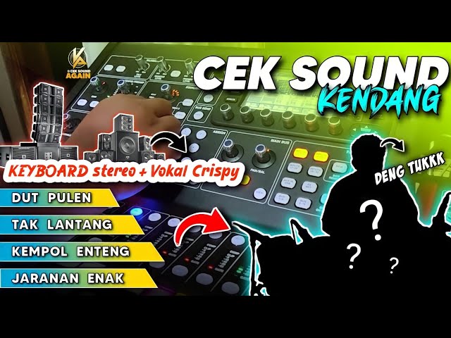 CEK SOUND KENDANG KOPLO AUDIO SUPER JERNIH ( DUNG TUK GLERR !! ) class=