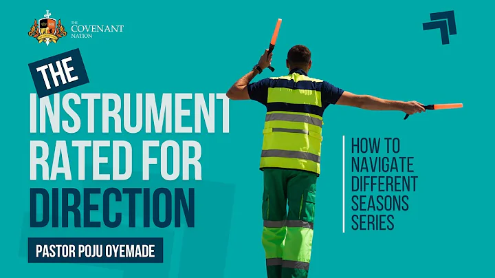 The Instrument Rated For Direction | Pastor Poju Oyemade | 07092025