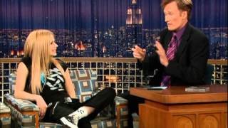 Avril Lavigne  Interview @ Conan O'Brien 16/12/2004