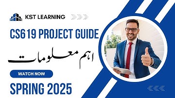CS619 Selection Guide Spring 2025 | Best Final Year Projects for CS/IT Students