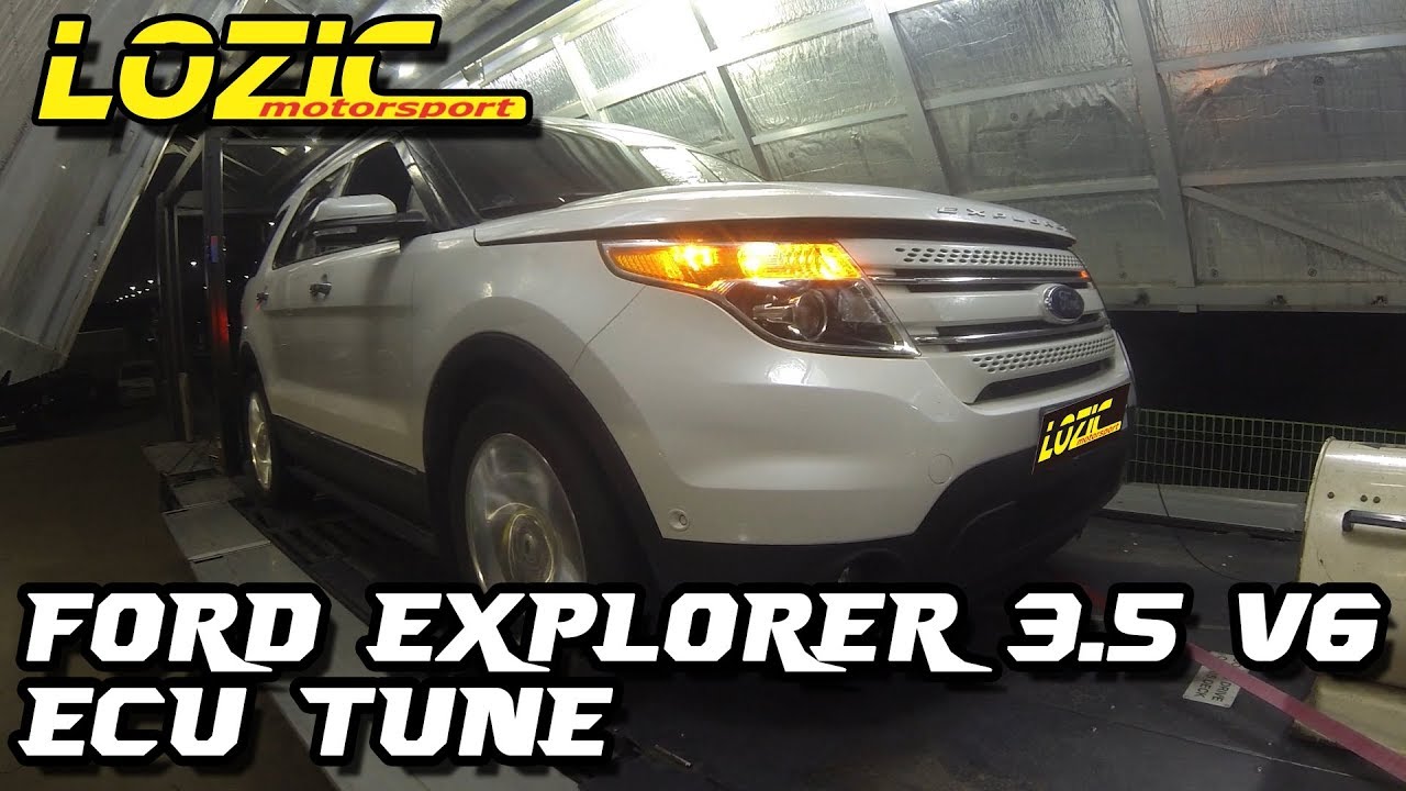 Ford Explorer 3.5 V6 ECU Tune, Lozic - YouTube