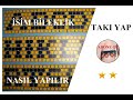 İSİM BİLEKLİK NASIL YAPILIR? TAKI YAP TASARIM KURSU