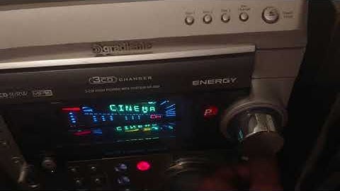 Gradiente Energy As-580. Teste rápido. 4K