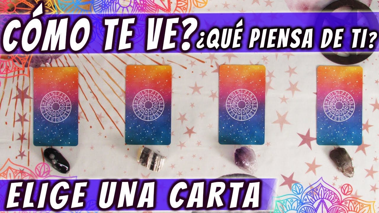 CÓMO TE VE? 👁️👁️ QUÉ PIENSA DE TI? 🤯 - TE LEO LAS CARTAS ♣️♦️ Tarot Interactivo 🔮