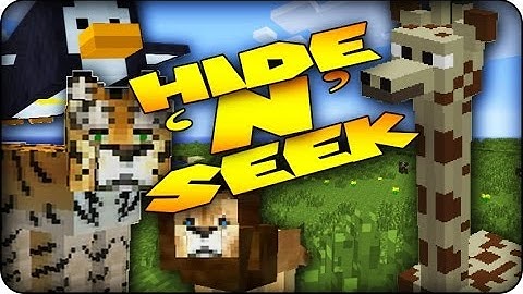 Minecraft Mods - MORPH MOD HIDE AND SEEK - MO CREATURES! #3 w/TheAtlanticCraft