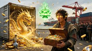 Dockworker breaks lotus lamp, gets ER LANG'S EYE, finds treasures, becomes port's richest man#drama