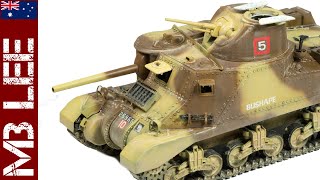 Australian M3 Lee tank full interior - painting and weathering (Miniart 1/35 scale model)