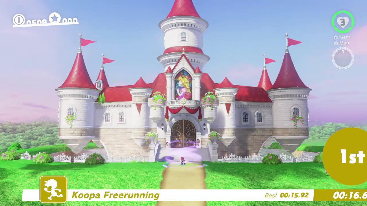 The Mushroom Kingdom Race YouTube