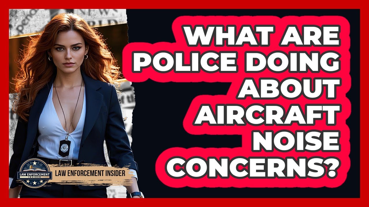 What Are Police Doing About Aircraft Noise Concerns? - Law Enforcement Insider