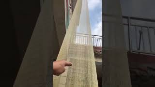 Handcrafted Net Weaving: DIY Small, Thin Net String