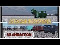 Atacms ballistic missile shooting3d animation