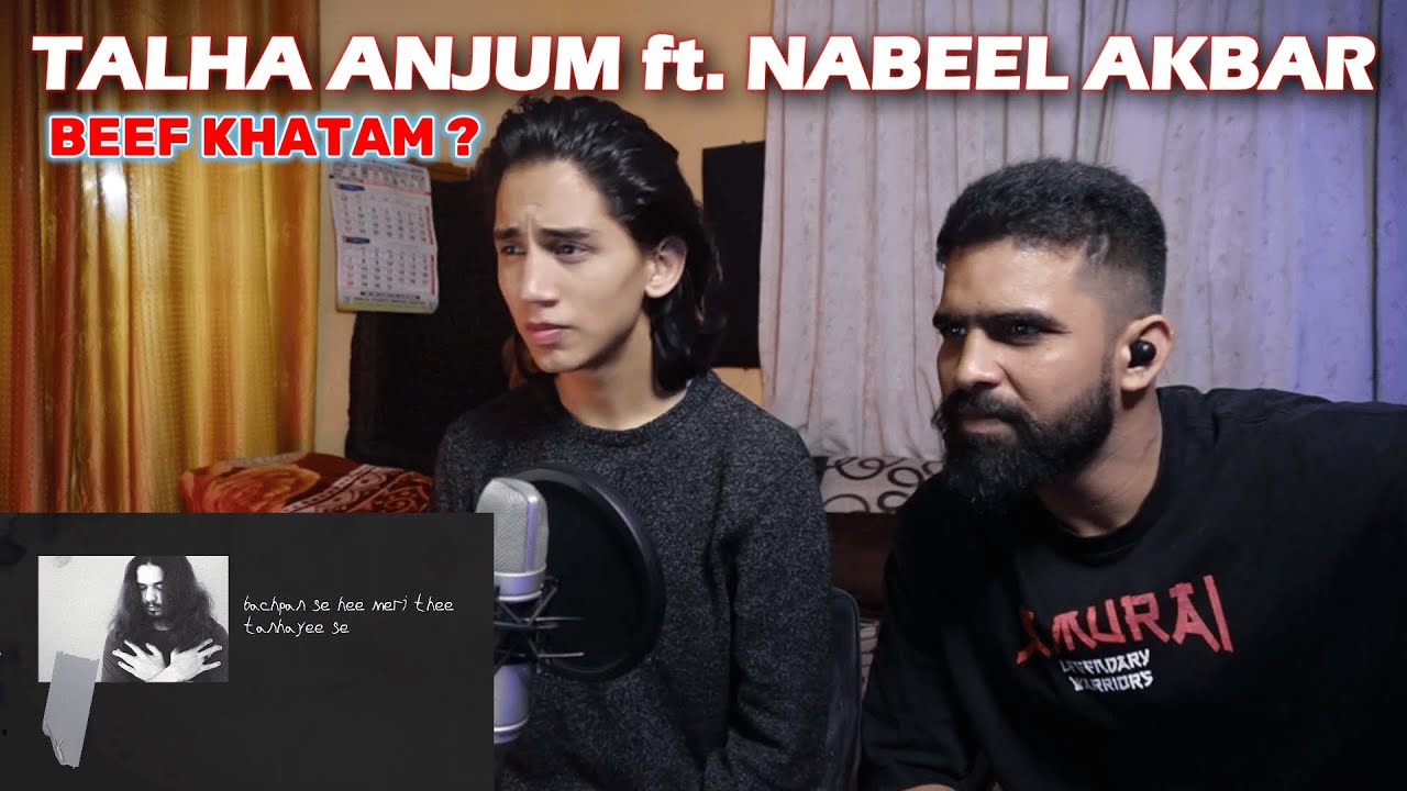 NABEEL AKBAR X TALHA ANJUM | JAZBAAT  REACTION | TEEN SAMBHAVNA