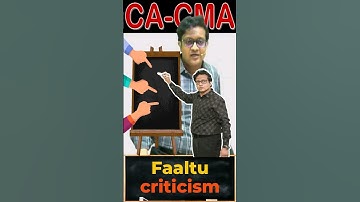 Faaltu criticism 😔