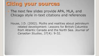 Avoiding Plagiarism Tutorial: How to Cite [5/7]