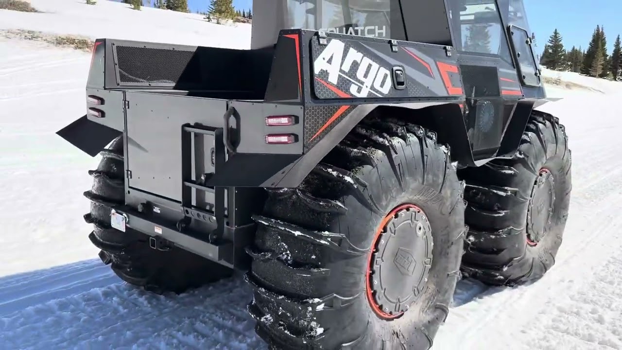 Argo Sasquatch Walk Around - Snow Day