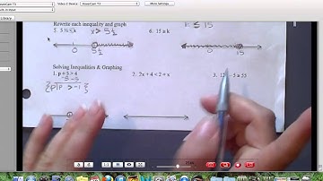 6.1 & 6.3 Solving & Graphing Inequalities
