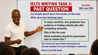 IELTS Writing Task 2 | June 20 , 2026 Past Question | Problem Solution Essay | Band 9 Step-by-Step