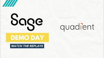 Sage Demo Day  - Quadient