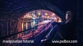 Dark&Colorful Manipulation Tutorial (PSD Box)
