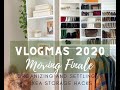 MOVING VLOG Finale | IKEA Storage Hacks | Organizing + Settling In | VLOGMAS Days 5 + 6