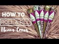 How to Roll and Fill Henna Cones ~ Updated 2018