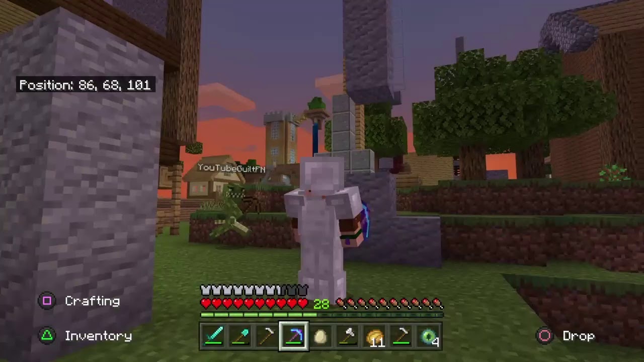Lets Build a Town on a Minecraft Multiplayer World (#6) Part 2 - YouTube