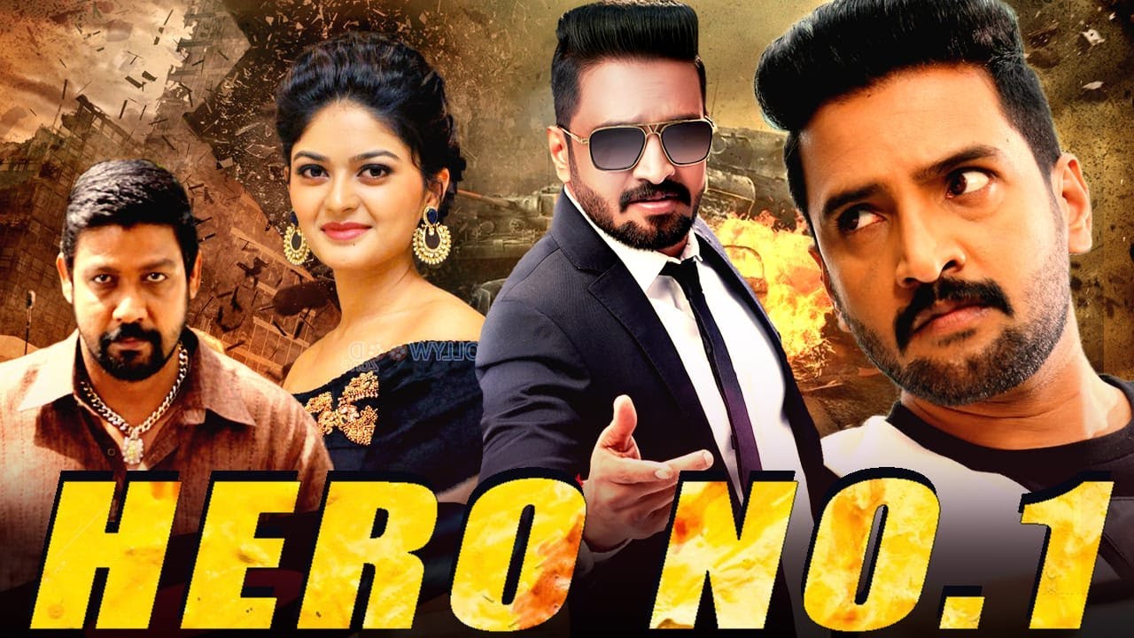 Hero No.1 Full Hindi Dubbed South Indian Movie | Santhanam, Vaibhavi Shandilya