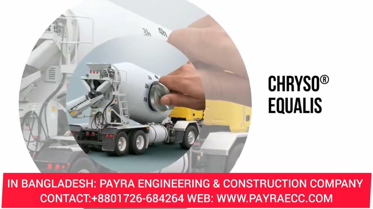 CHRYSO CHEMICALS IN BANGLADESH / PAYRA ENGINEERING BD/ www.payraecc.com/+8801726-684264/ Chryso BD