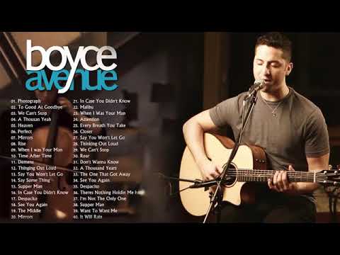 Boyce avenue playlist 2019