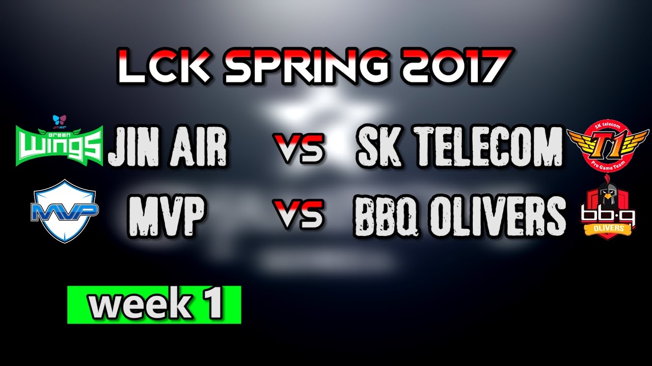 leagueoflegends euw 2017 LCK Spring Split Week 1 Day 2 key moments