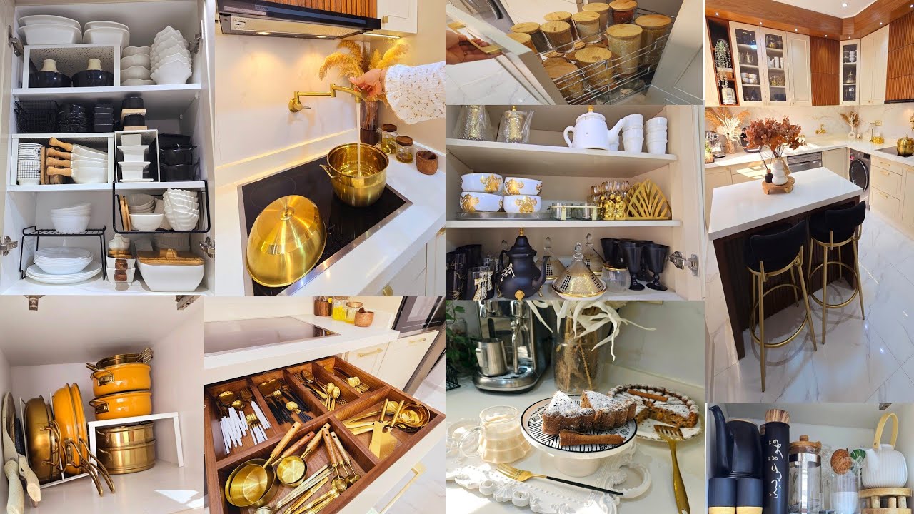 Organized Ramadan استعدي معي لرمضان مميز🌛✨ لأول مرة: تنظيم ذكي للمطبخ لا يعرف الكركبة، روتيني السحري