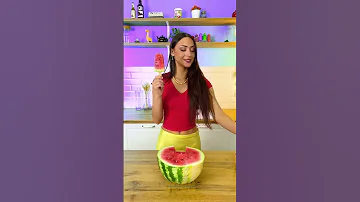 MY KID ONLY EATS SWEETS Let S Make Healthy Ice Cream From Watermelon Cool DIY Idea Shorts 