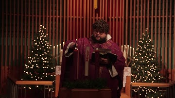 Lighting the Fourth Advent Candle