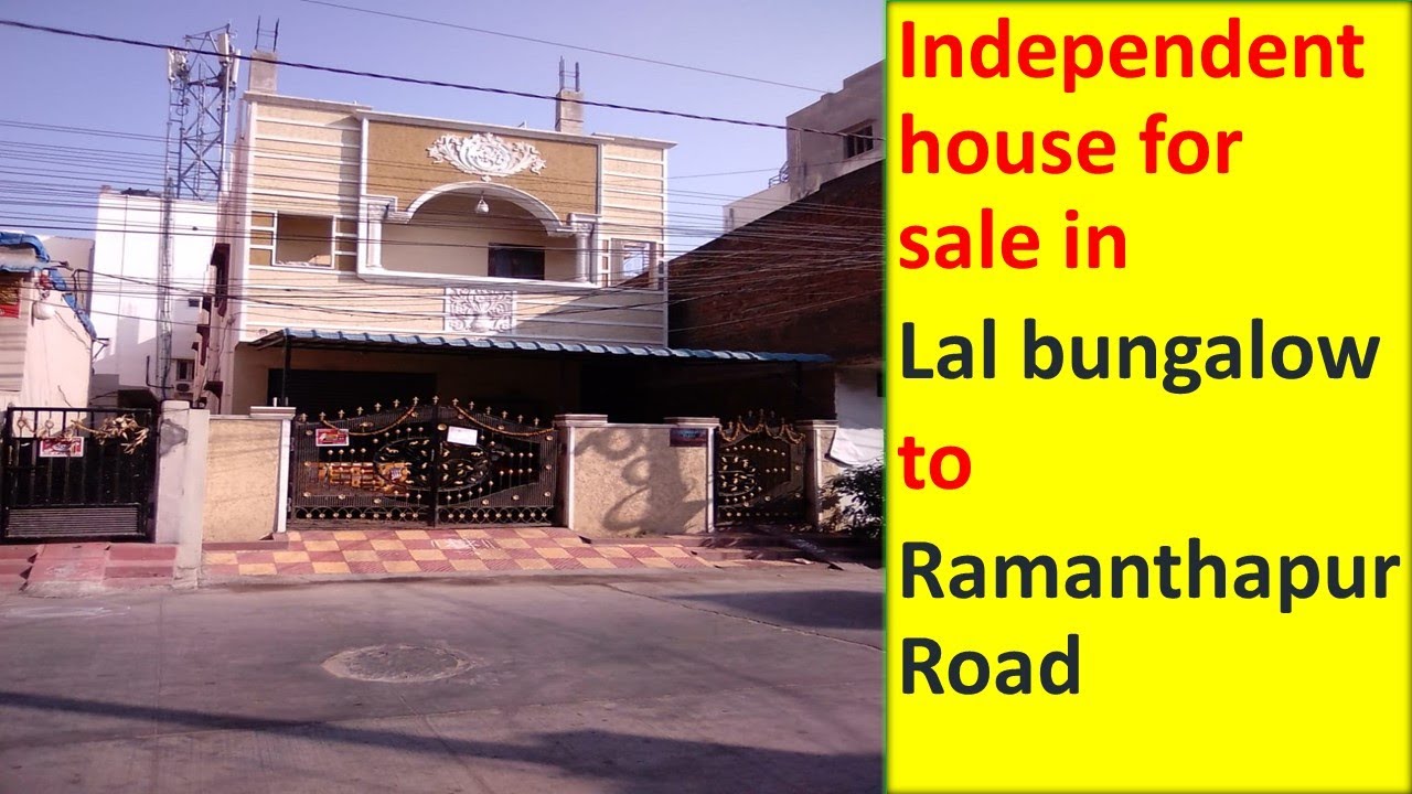 Independent house for sale in Ramanthapur YouTube