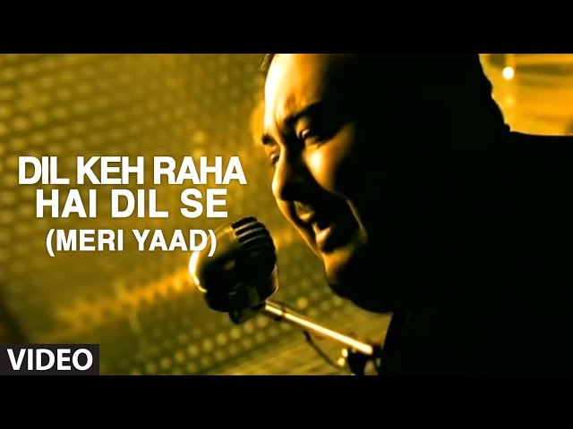 Dil Keh Raha Hai Dil Se (Meri Yaad) Video Song | Adnan Sami | Tera Chehra class=