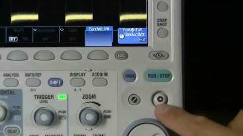 DLM2000 Oscilloscope - Input & Math Channels