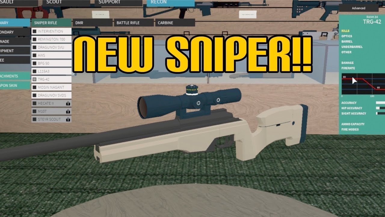 Brand New Sniper Rifle Phantom Forces Update Youtube - videos matching the brand new advaned shotgun roblox